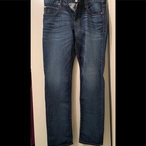 Hudson men’s distressed jeans